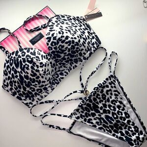 38D/XLarge ViCTORIA SECRET SWIMSUIT 2 PC bikini New